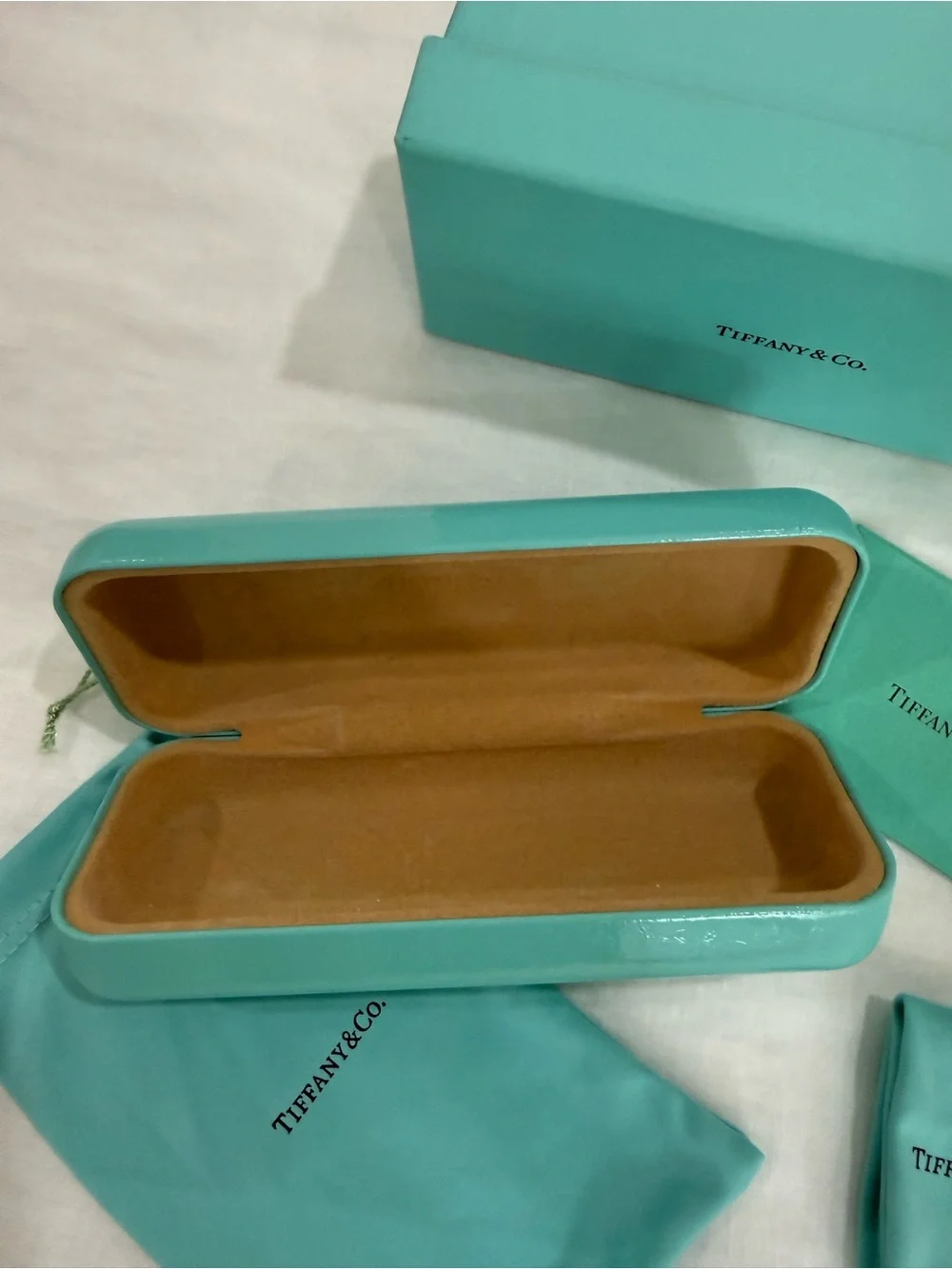 Tiffany & Co. TF2109-H-B 8134 Eyeglasses 53-17-140 Italy w/ Case & Box EUC Blue